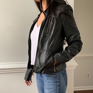 Leather jacket